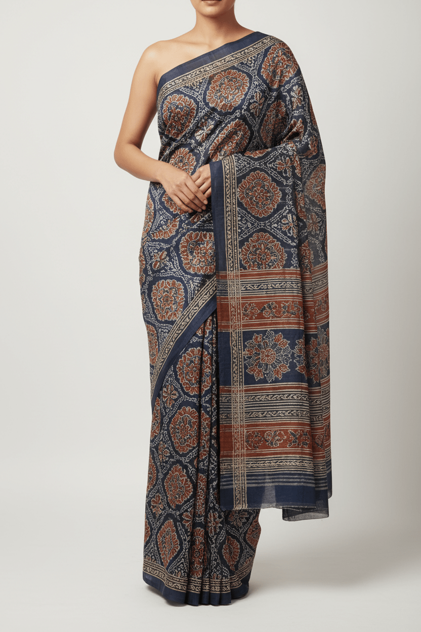 Ajrakh Collection - Silk Stories