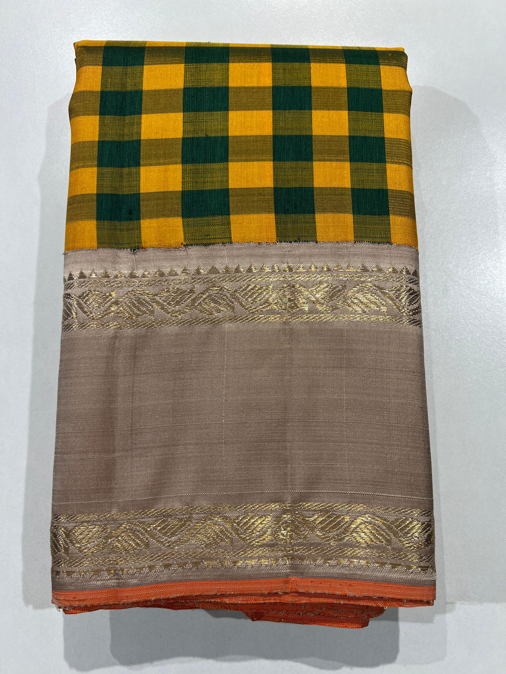 Kanchipuram Handloom Palum Pazham Handloom Silk Saree
