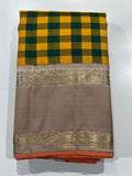 Kanchipuram Handloom Palum Pazham Handloom Silk Saree