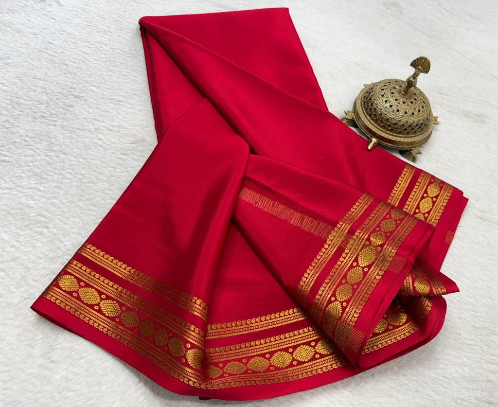 Pure Mysore Silk Saree