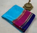 Pure Mysore Handloom Silk Saree with 3D Butta Bentex Border.