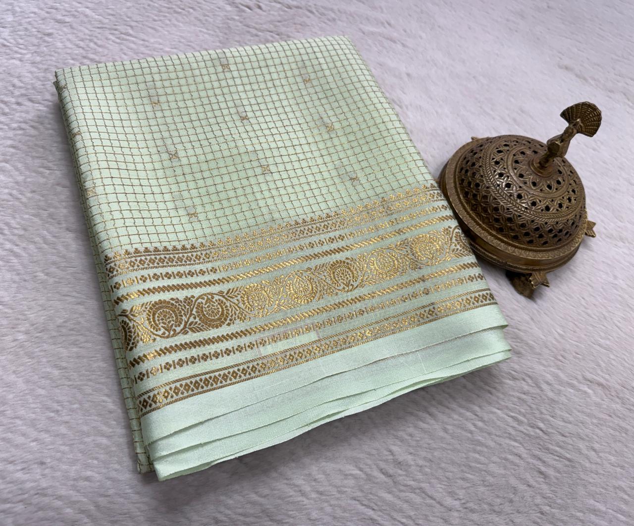 Pure Mysore Silk Saree.