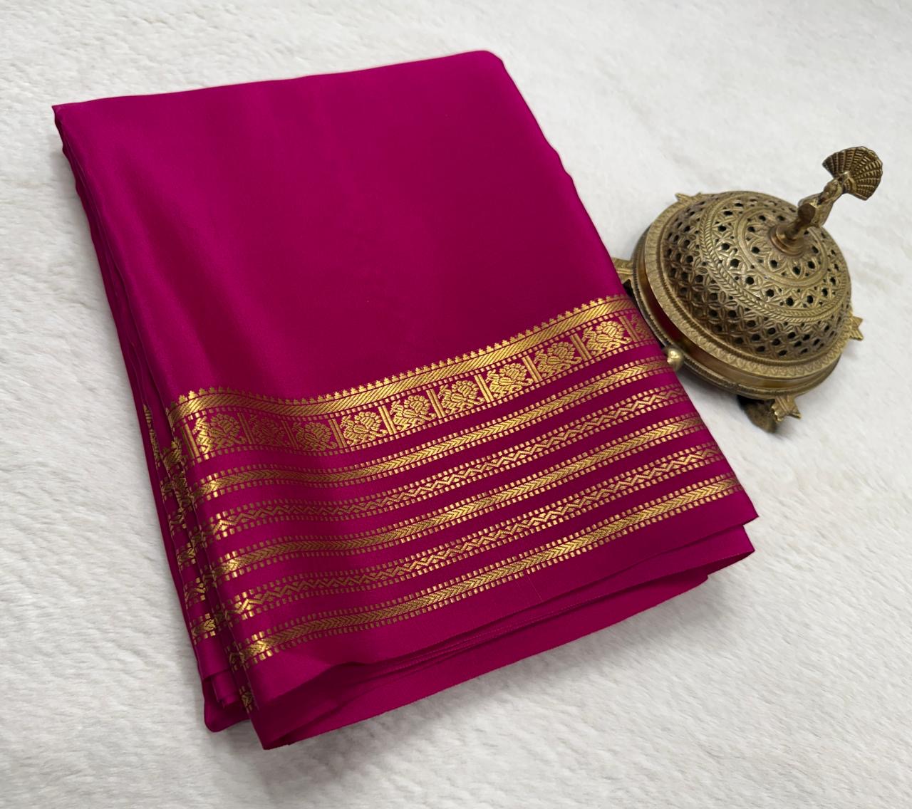 Pure Mysore Silk Saree