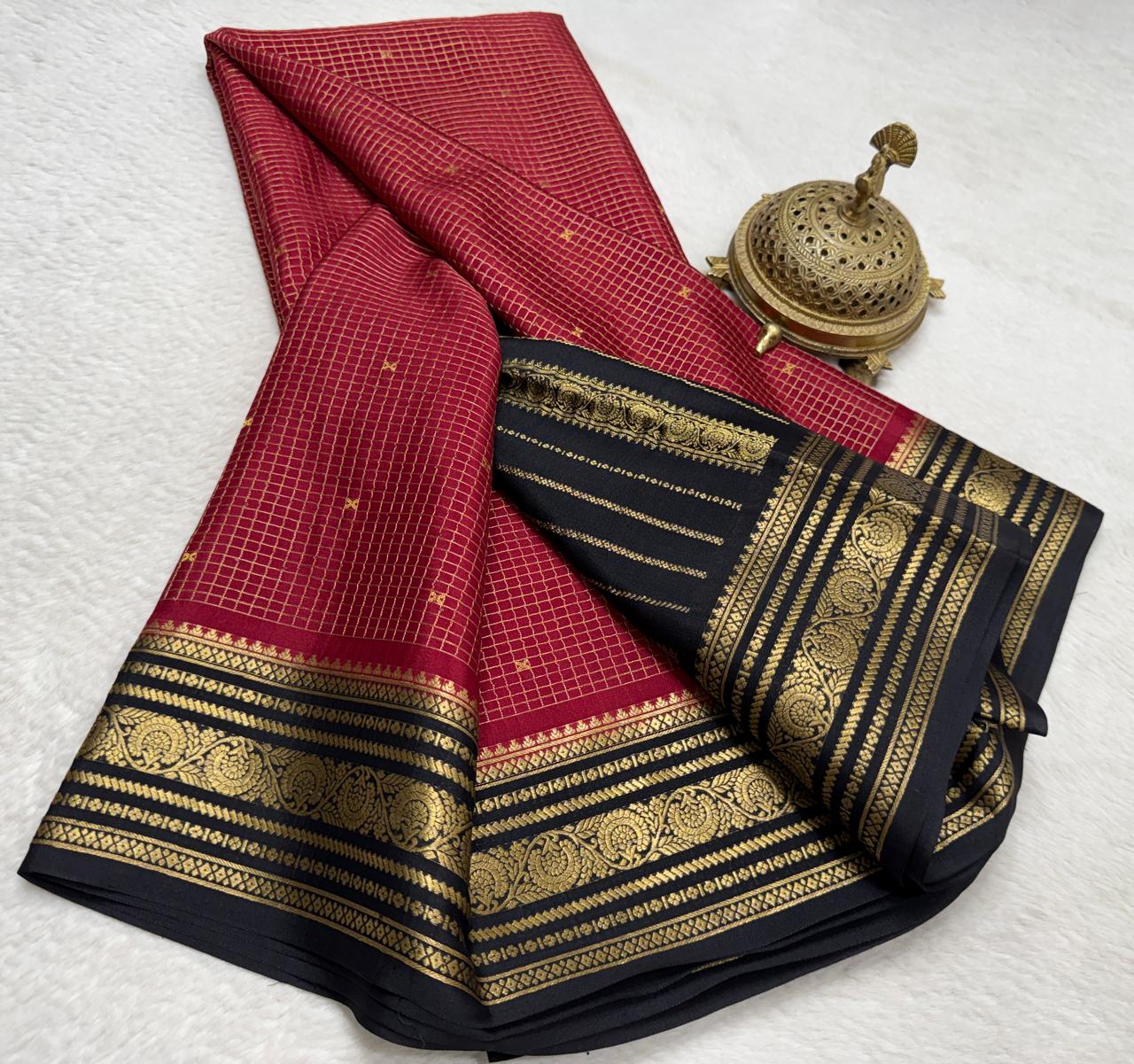 Pure Mysore Silk Saree