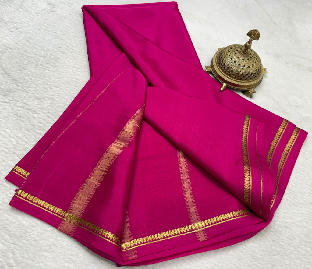 Pure Mysore Silk Saree