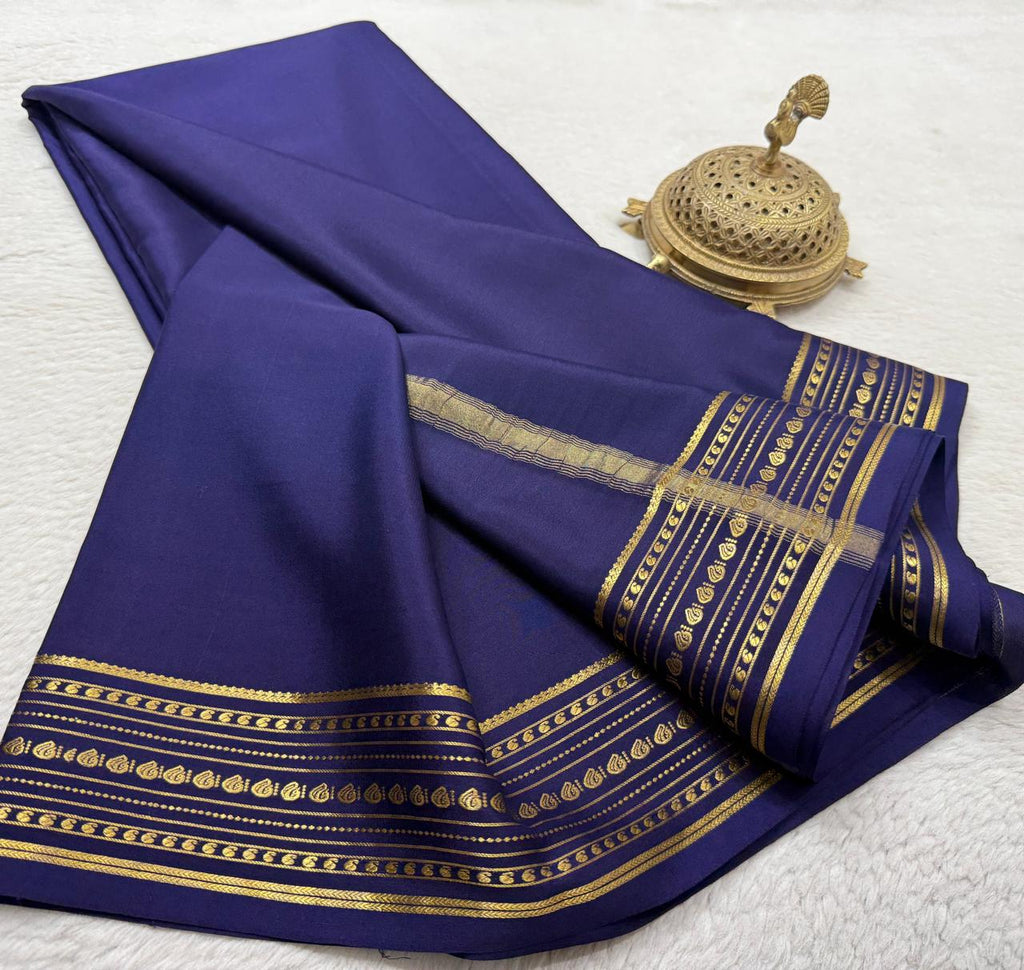 Pure Mysore Handloom Silk Saree