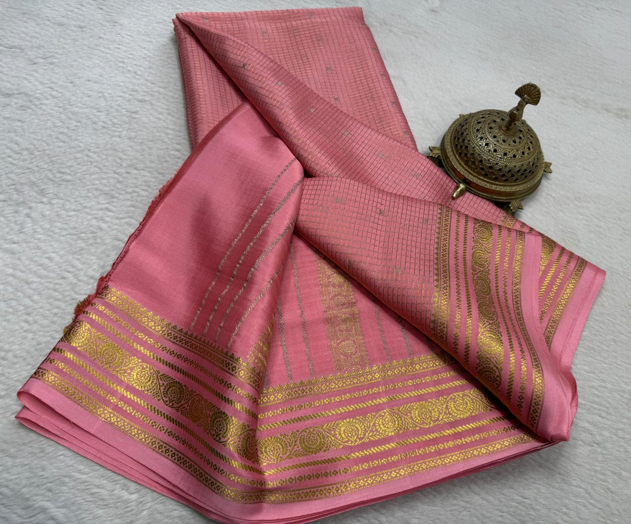Pure Mysore Silk Saree.