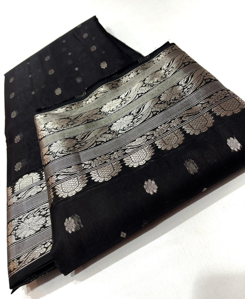 Pure Chanderi Handloom Kataan Silk Saree