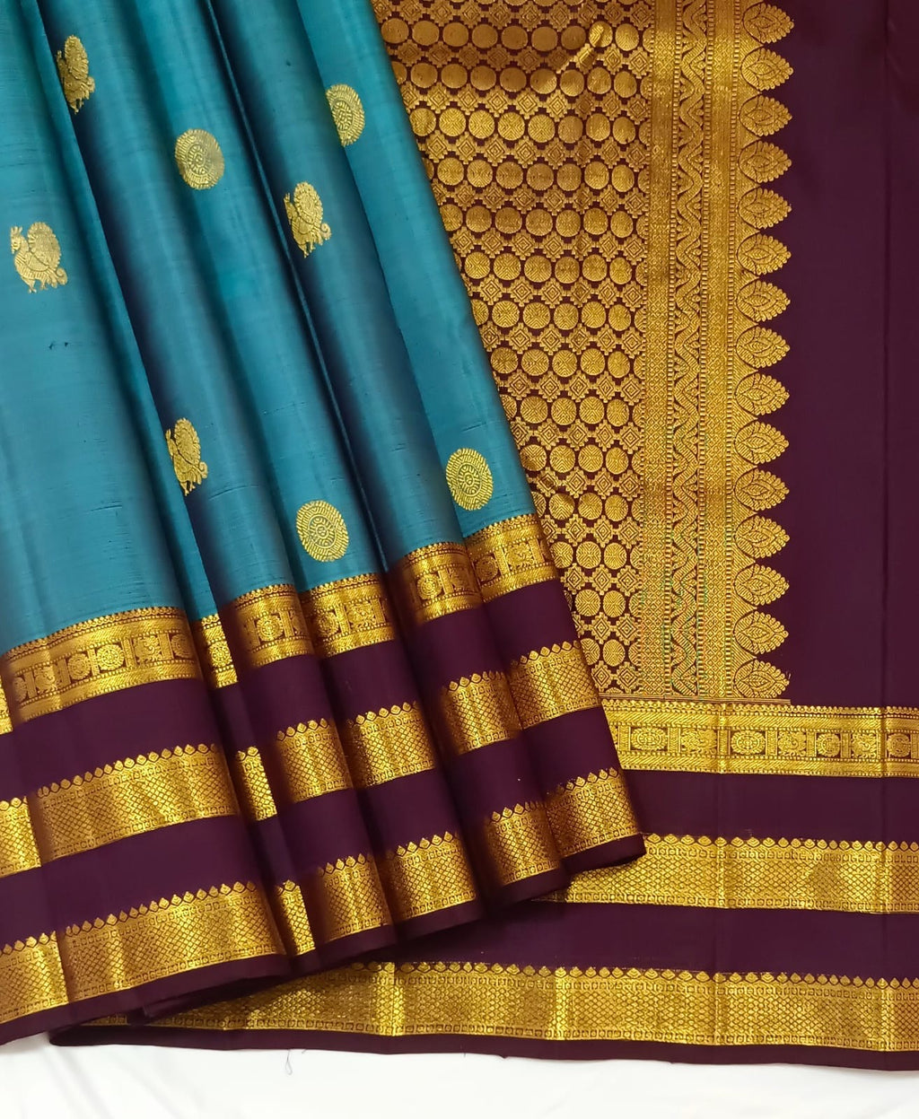 Pure Kanchipuram Handloom Silk Saree