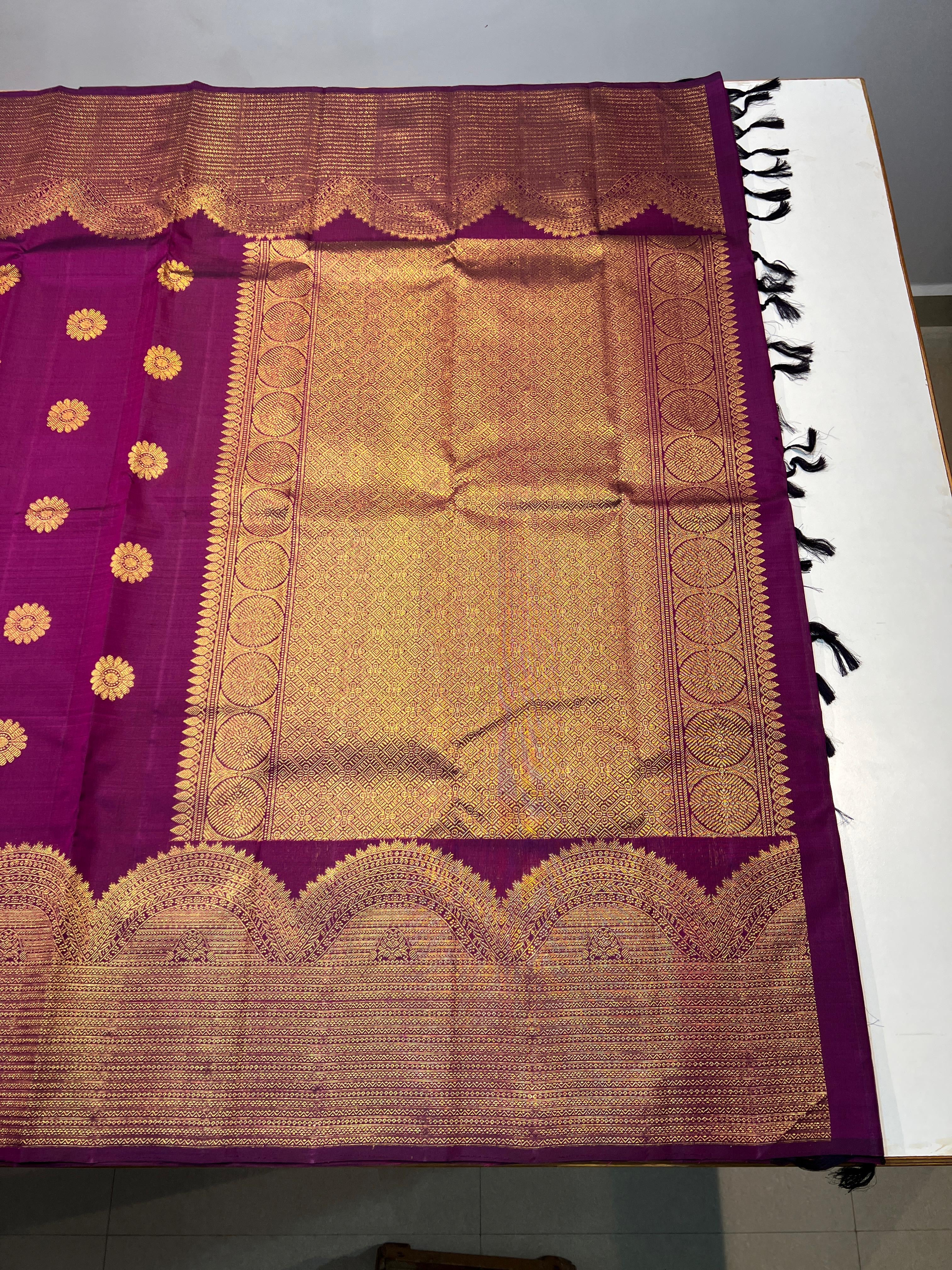 Pure Kanchipuram Handloom Silk Saree
