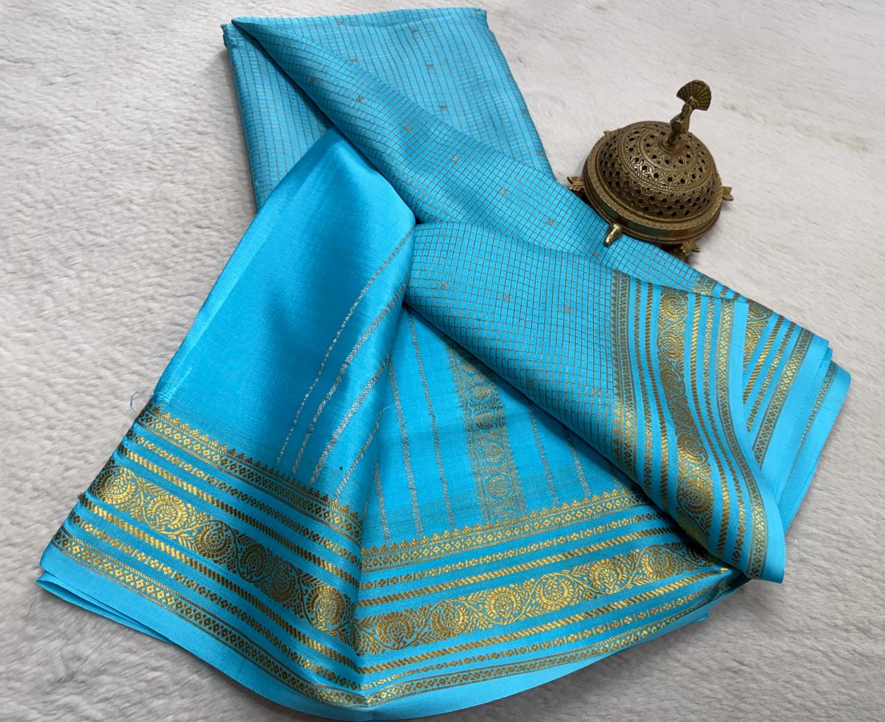 Pure Mysore Silk Saree.