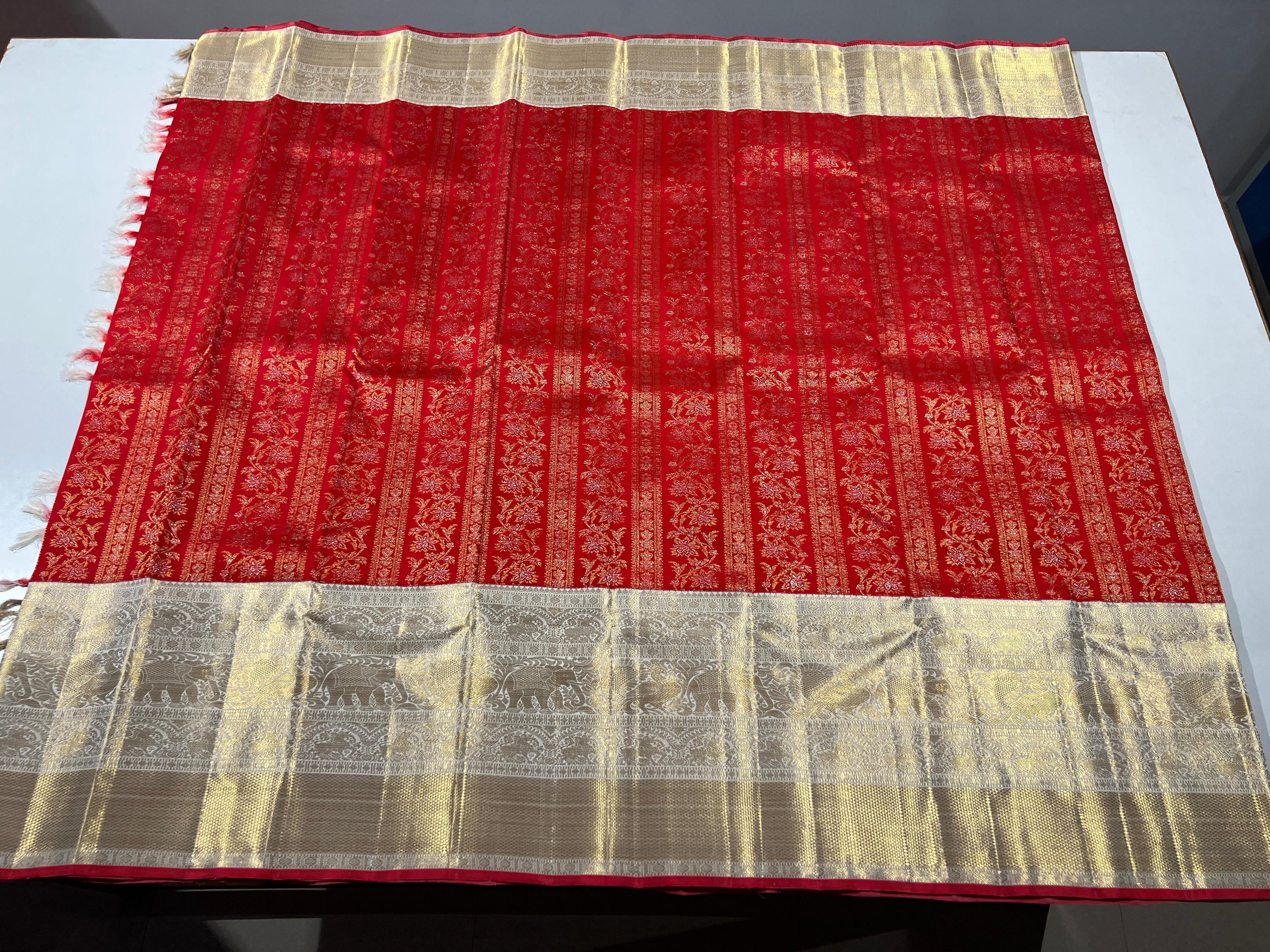 Pure Kanchipuram Handloom Silk Saree