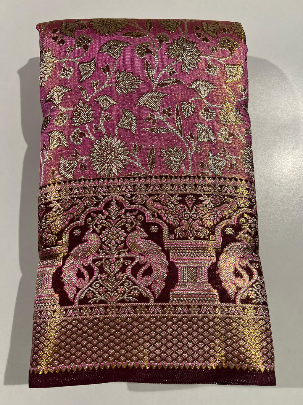 Kanchipuram Handloom Tissue Silk Saree