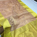 Pure Chanderi Kataan Handloom Silk Saree