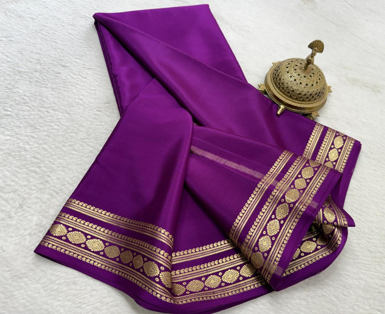 Pure Mysore Silk Saree