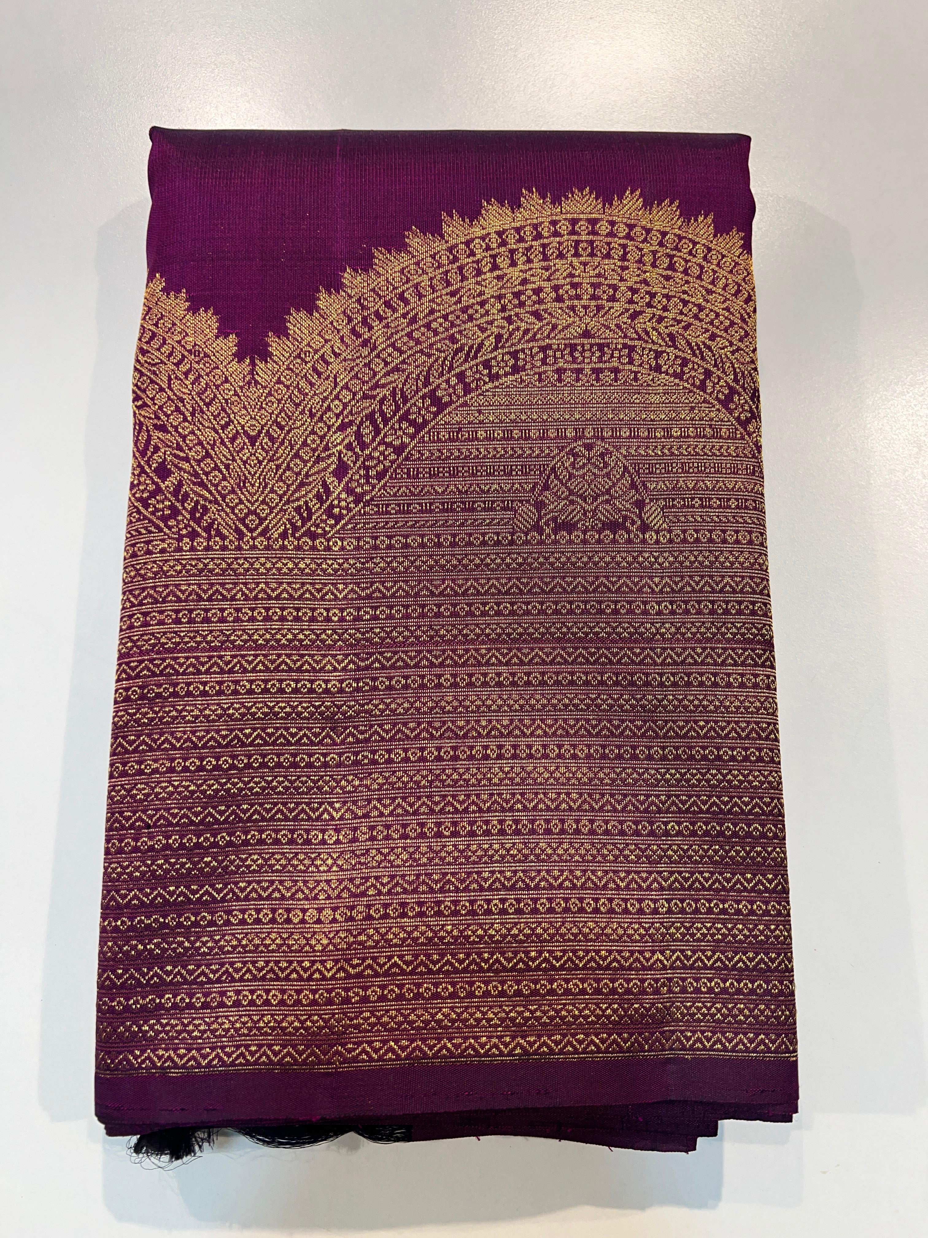Pure Kanchipuram Handloom Silk Saree