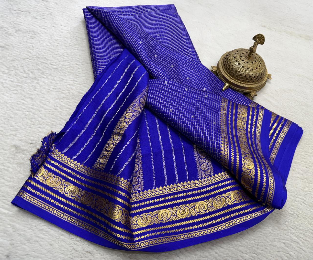Pure Mysore Silk Saree.