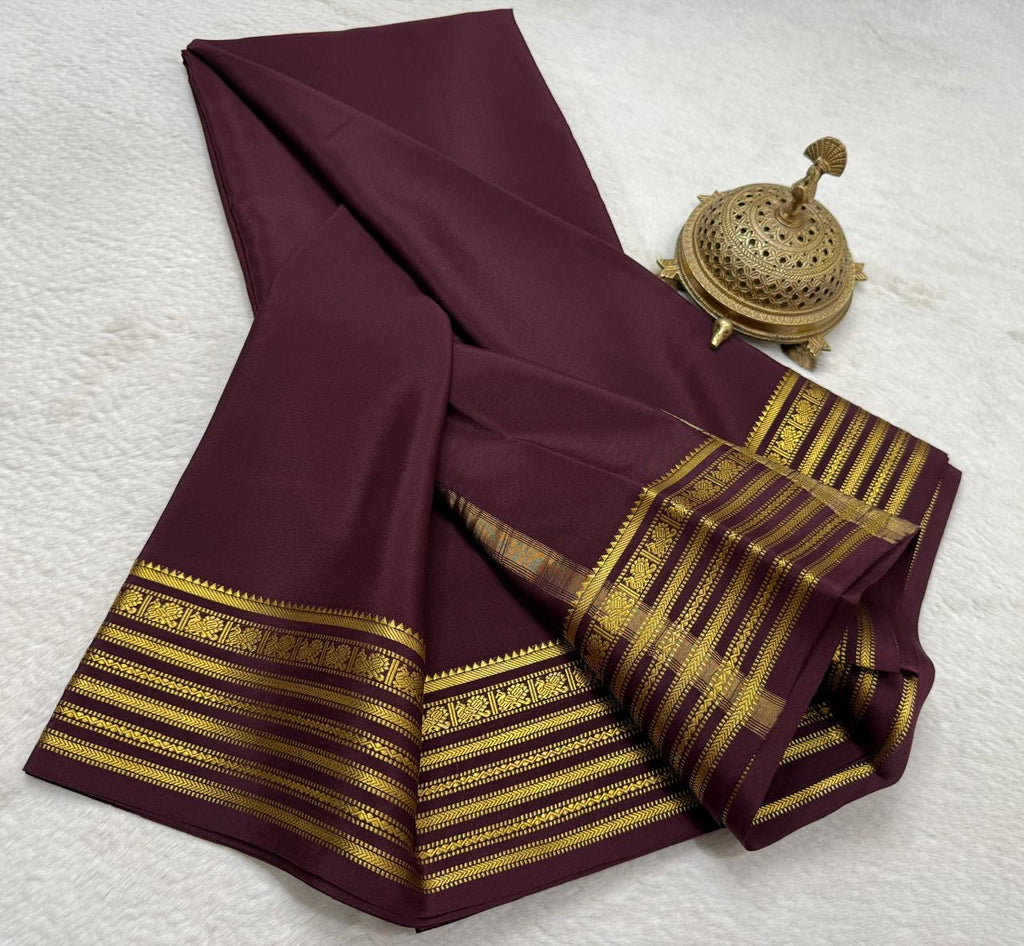 Pure Mysore Silk Saree