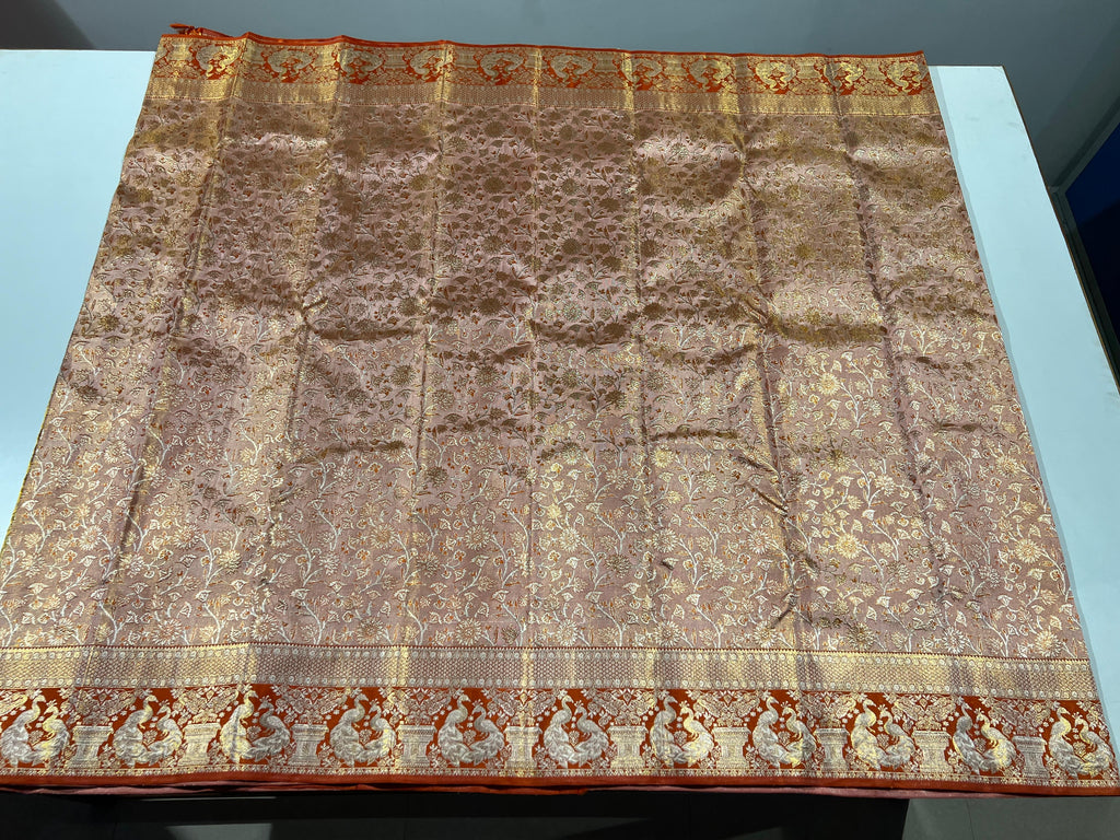Kanchipuram Handloom Tissue Silk Saree