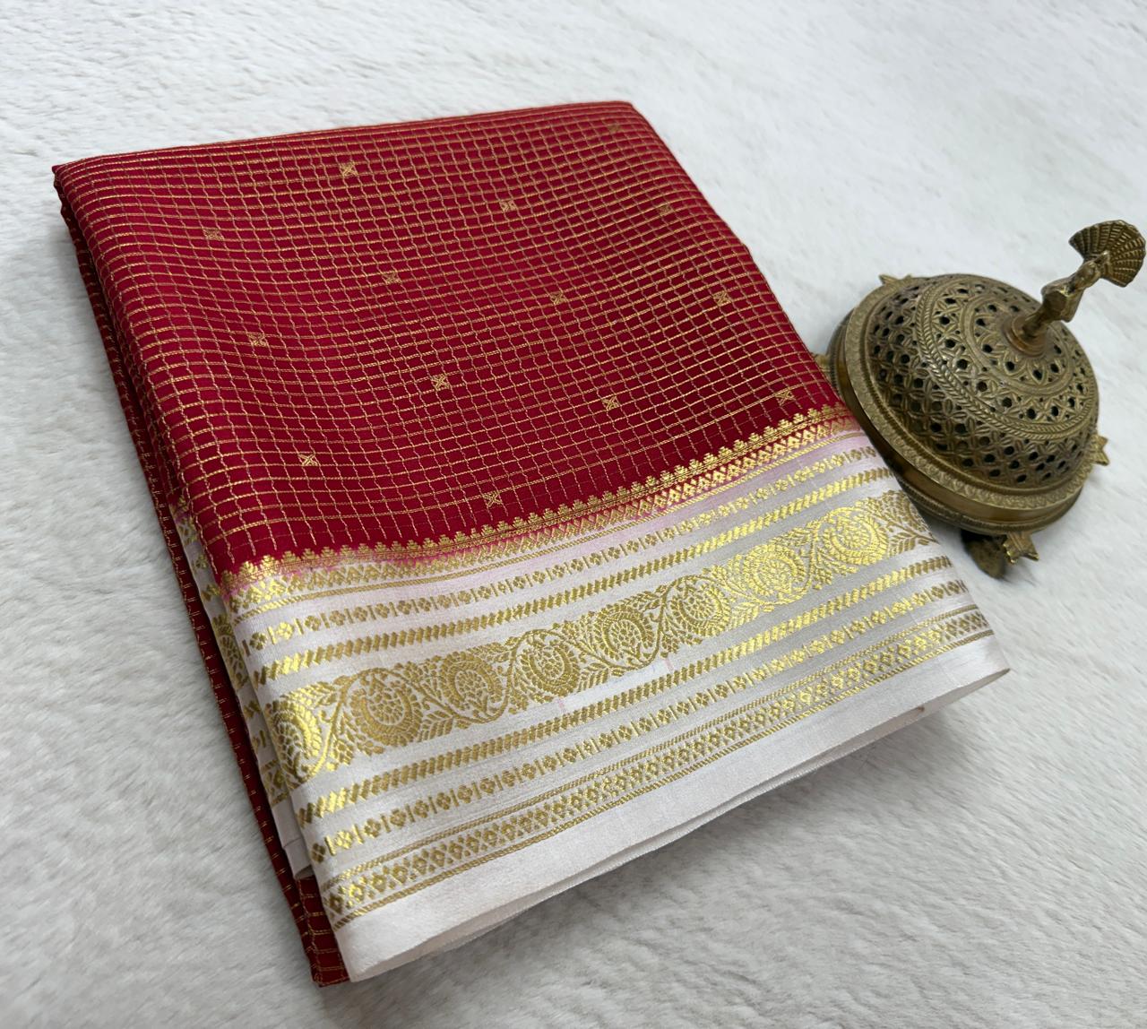 Pure Mysore Silk Saree