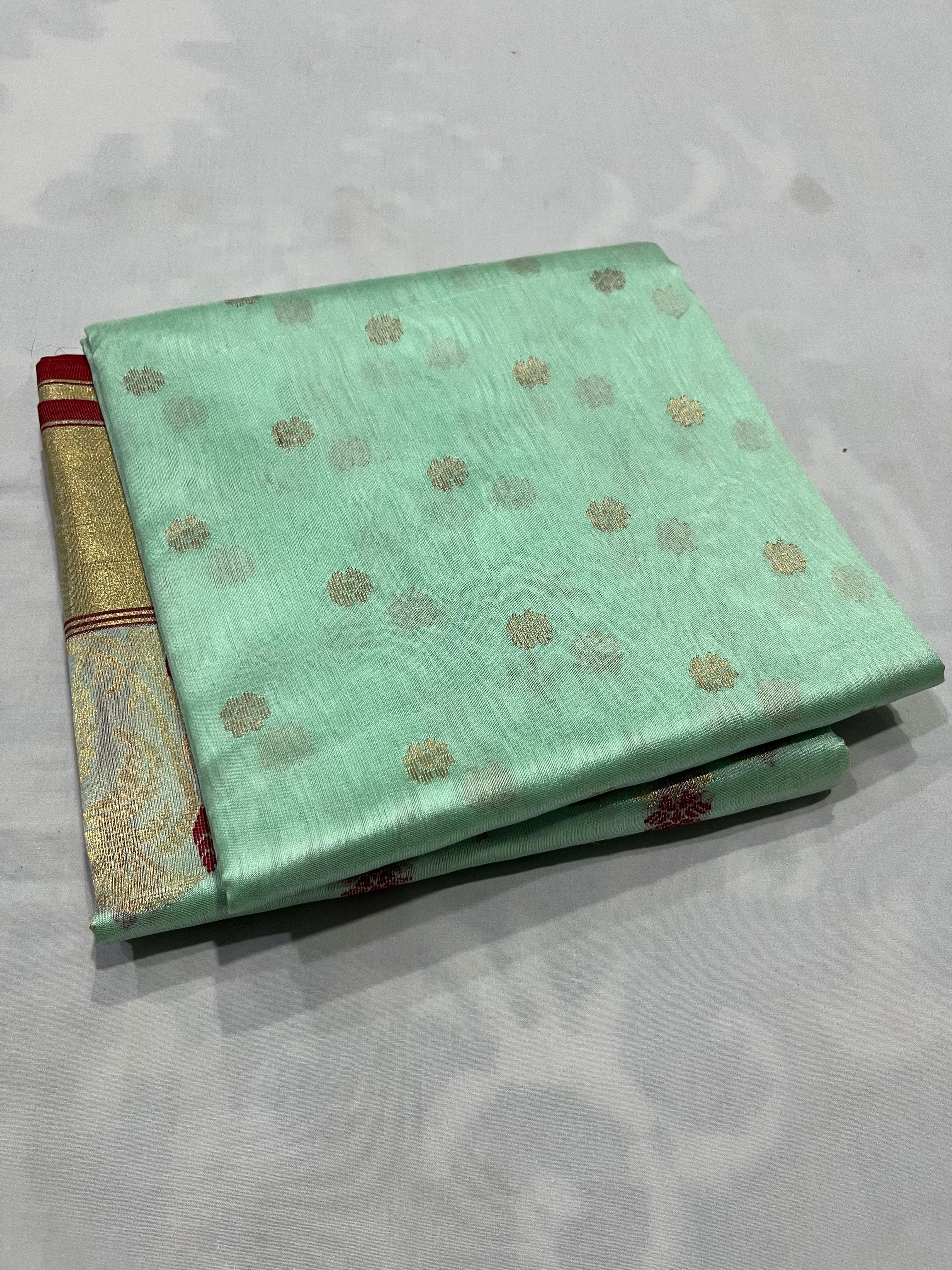 Pure Chanderi Handloom Kataan Silk Saree