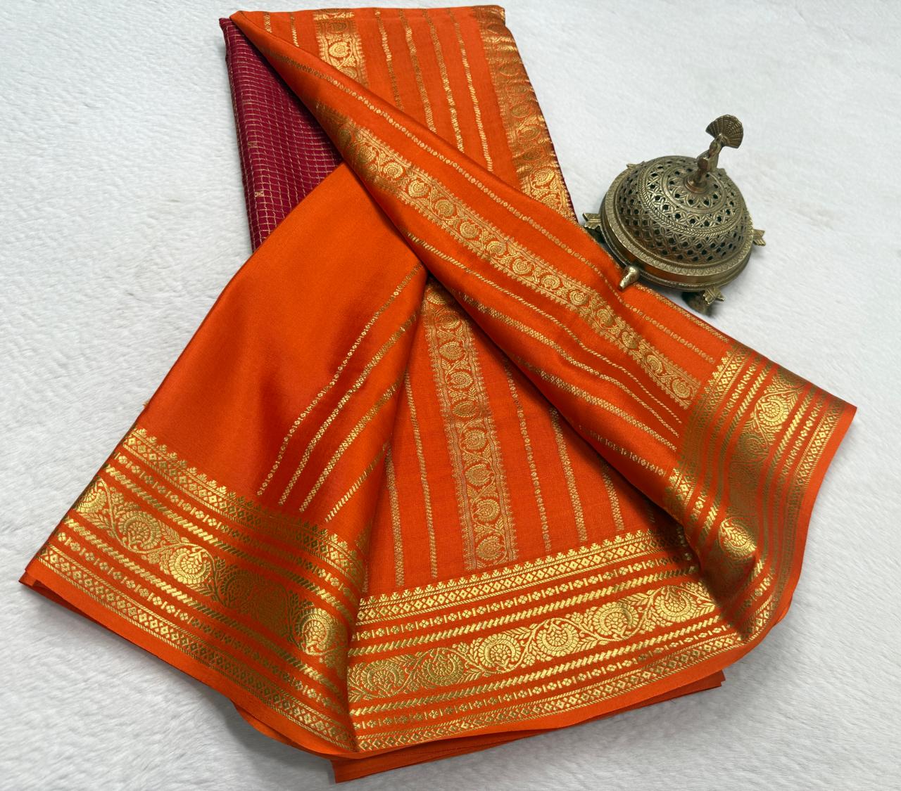 Pure Mysore Silk Saree