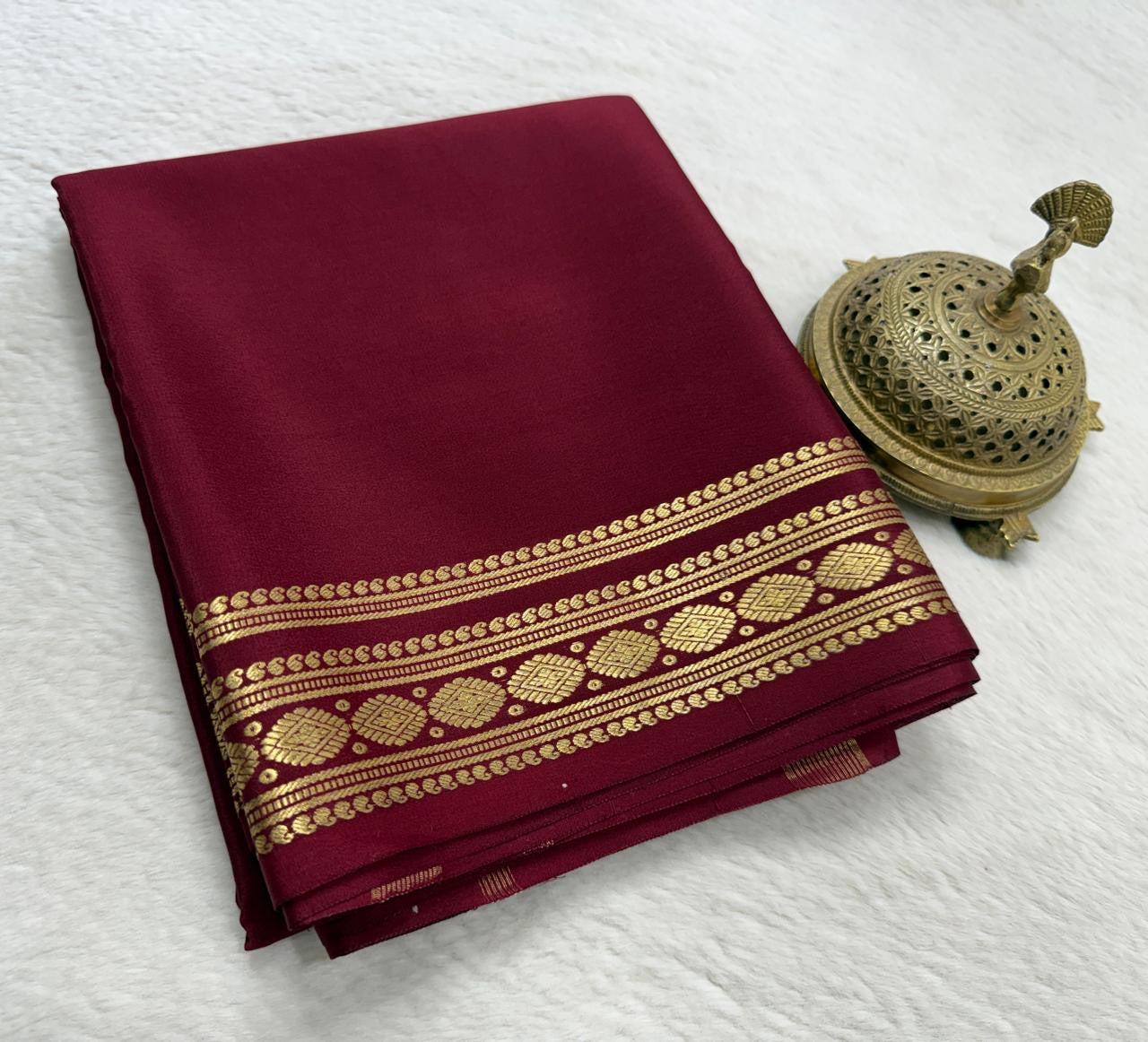 Pure Mysore Silk Saree