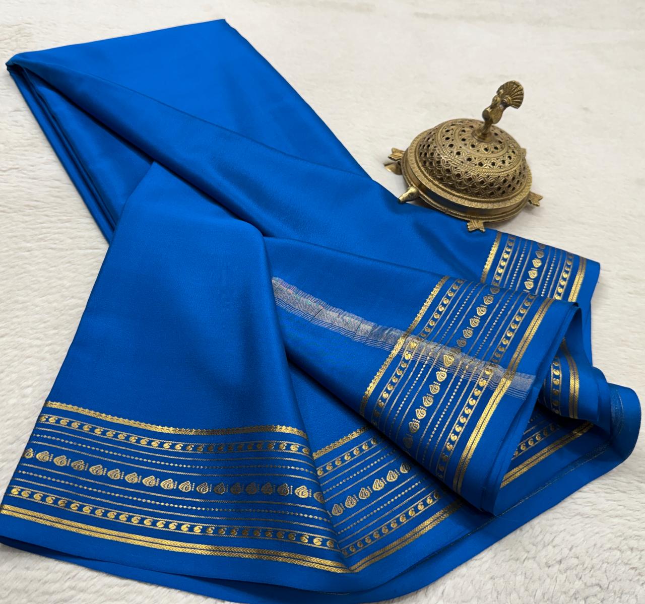 Pure Mysore Handloom Silk Saree