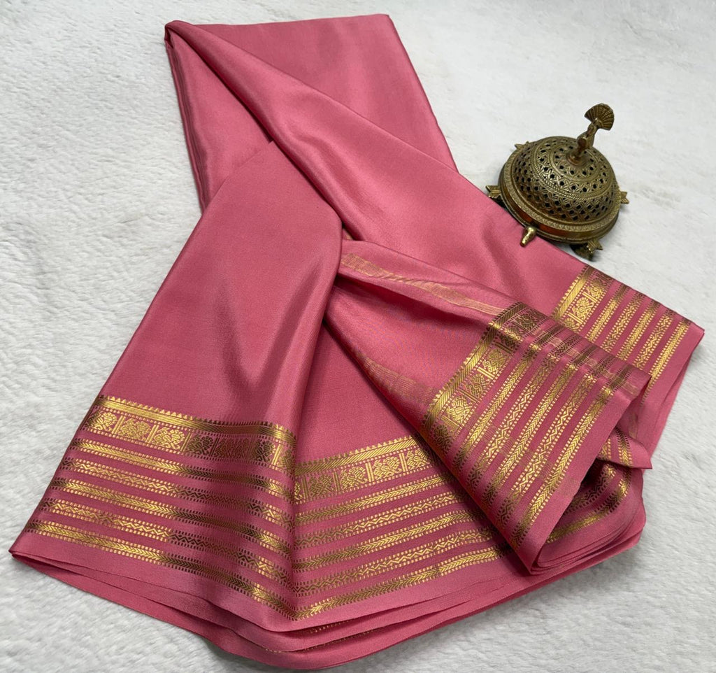 Pure Mysore Silk Saree