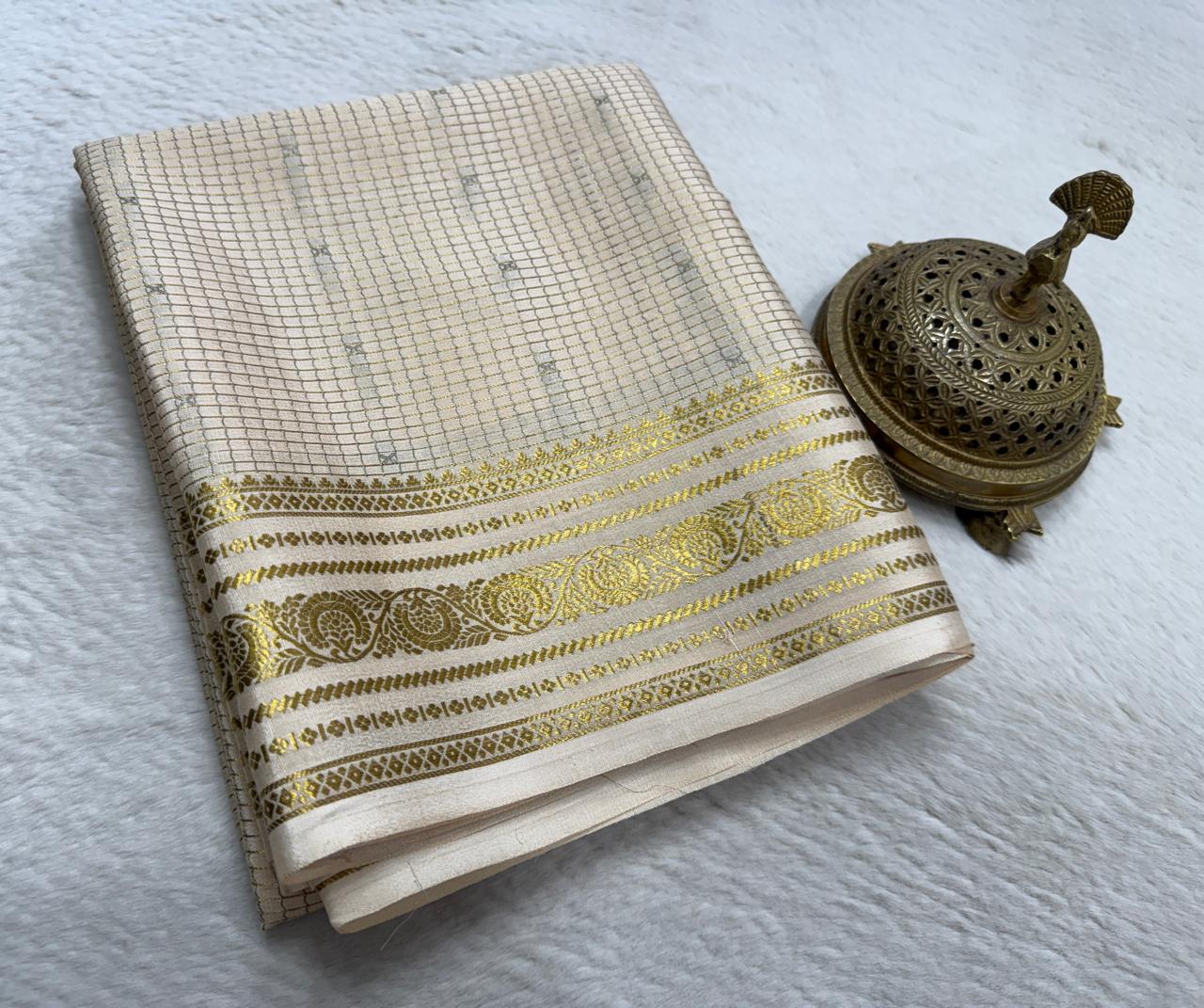 Pure Mysore Silk Saree.