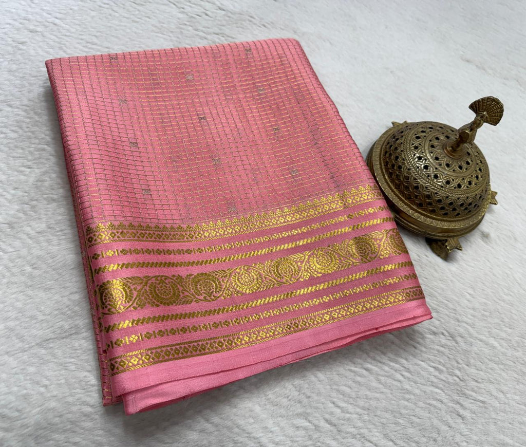 Pure Mysore Silk Saree.