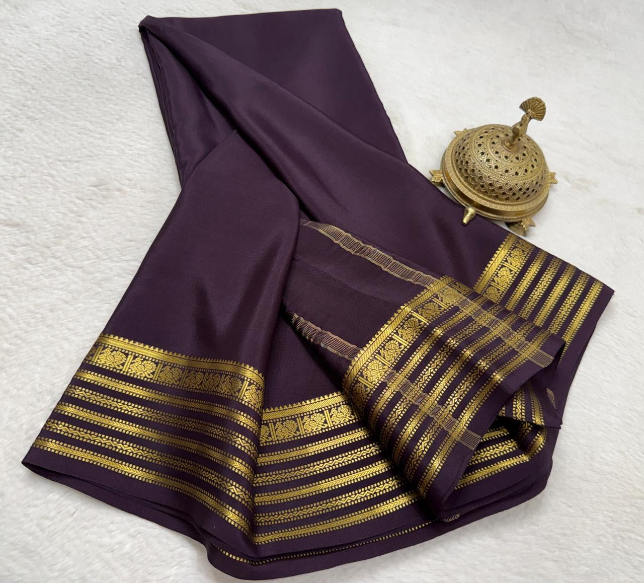 Pure Mysore Silk Saree
