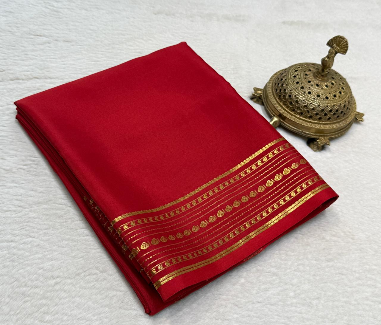 Pure Mysore Handloom Silk Saree