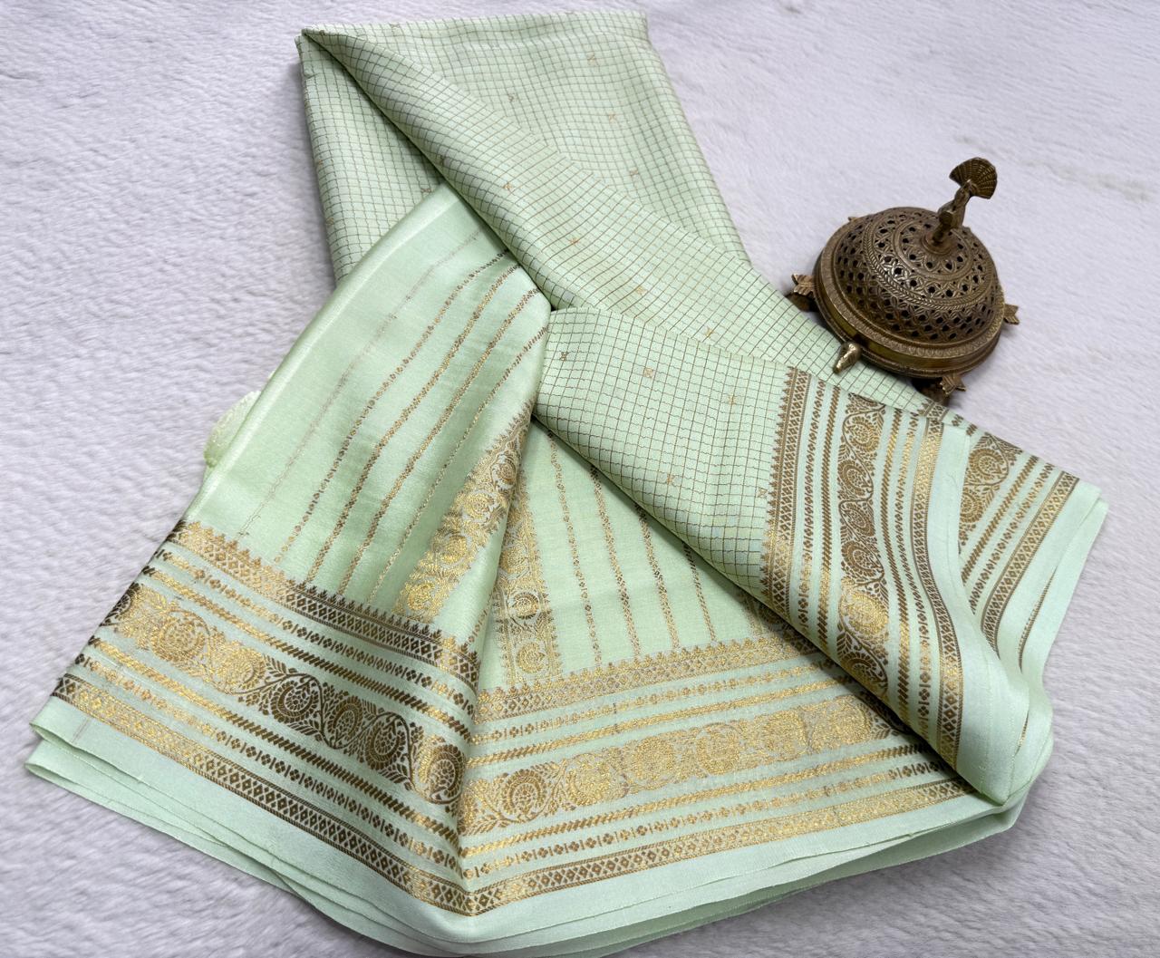 Pure Mysore Silk Saree.
