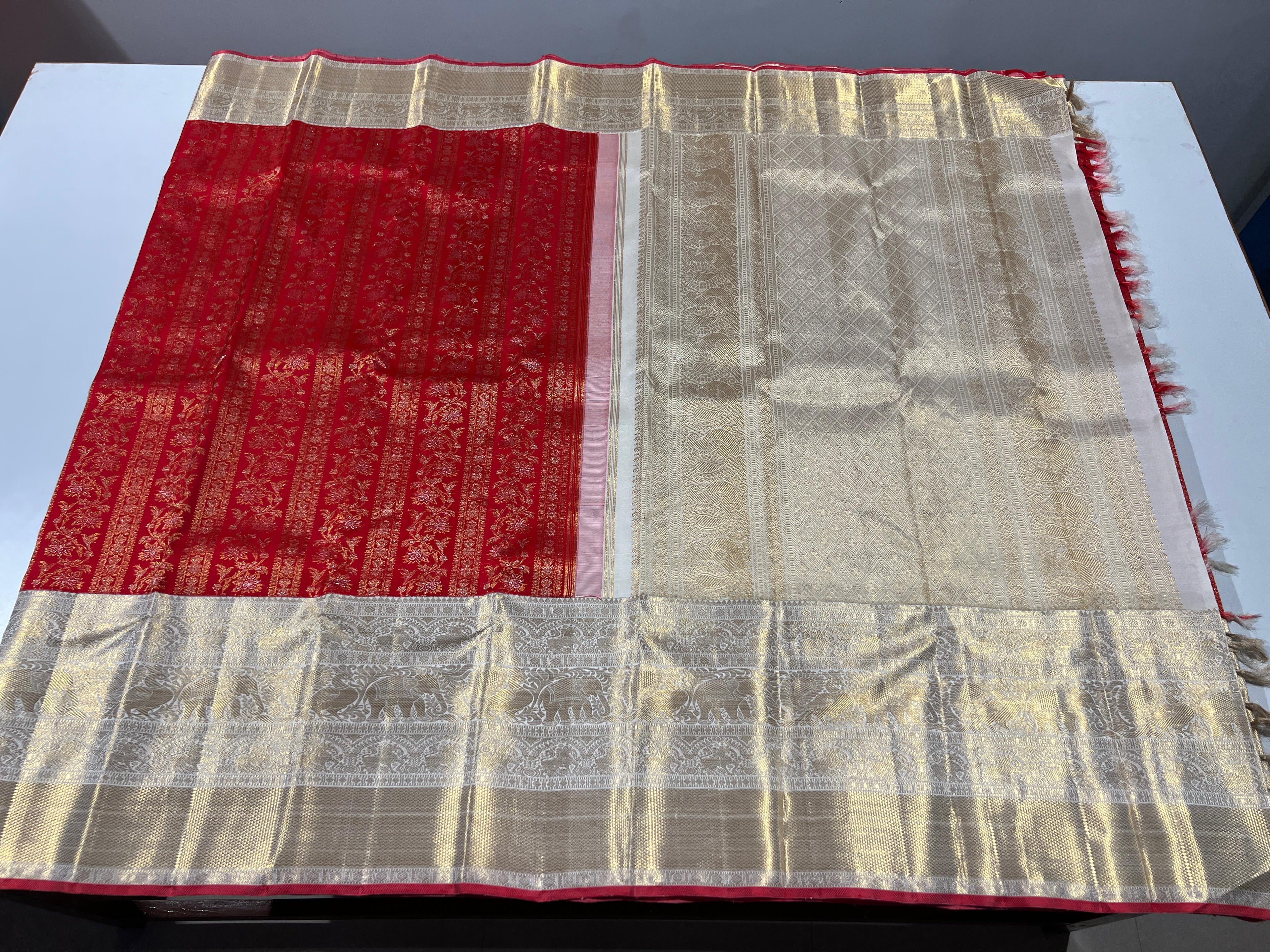 Pure Kanchipuram Handloom Silk Saree