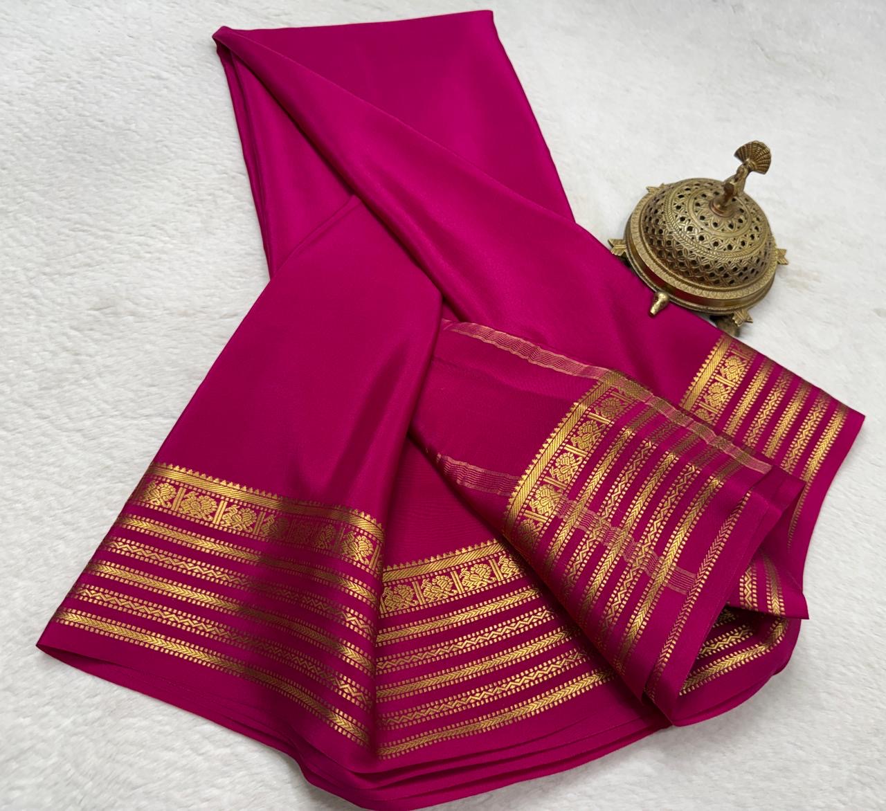 Pure Mysore Silk Saree