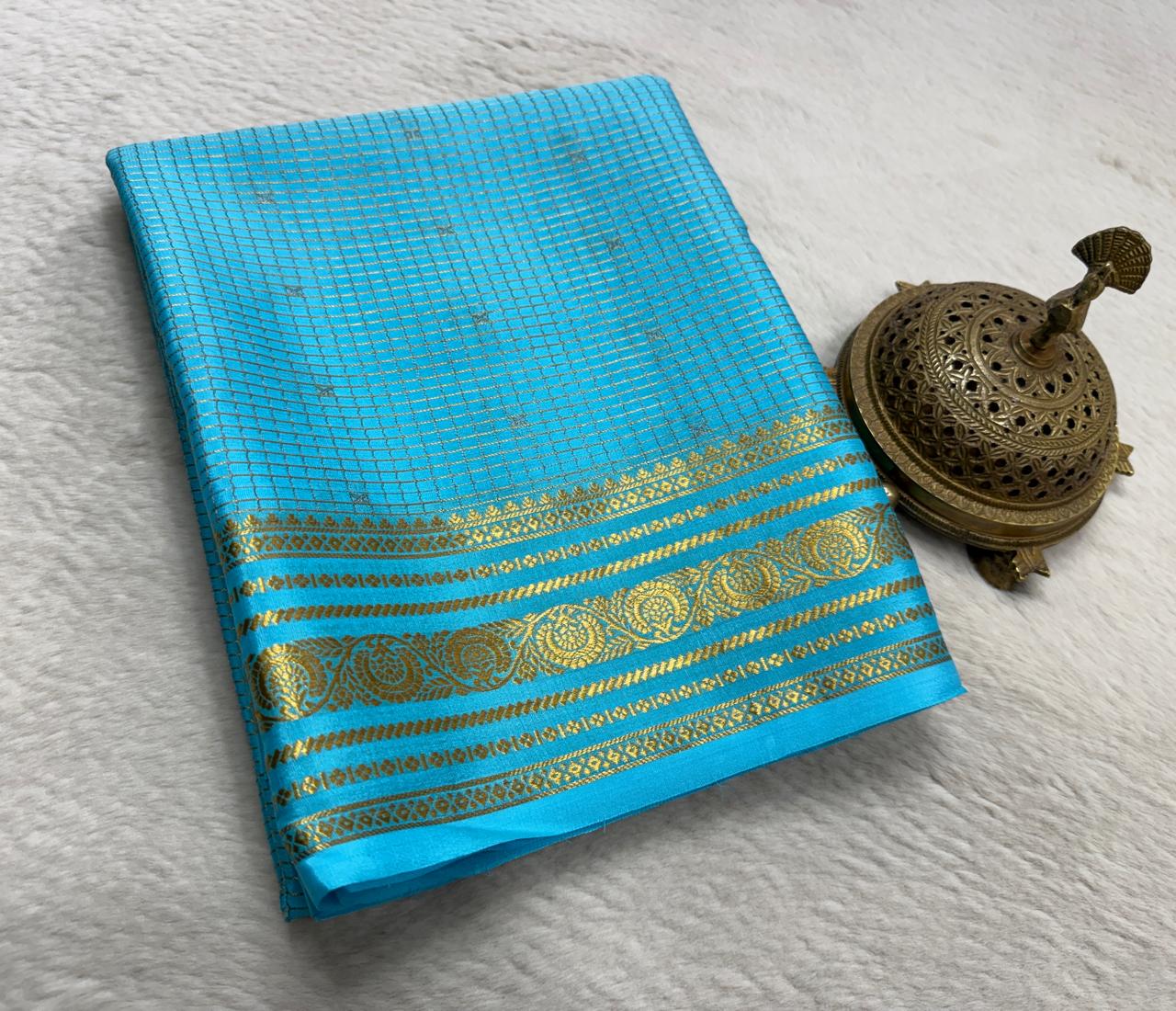 Pure Mysore Silk Saree.