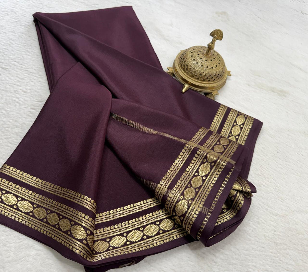 Pure Mysore Silk Saree