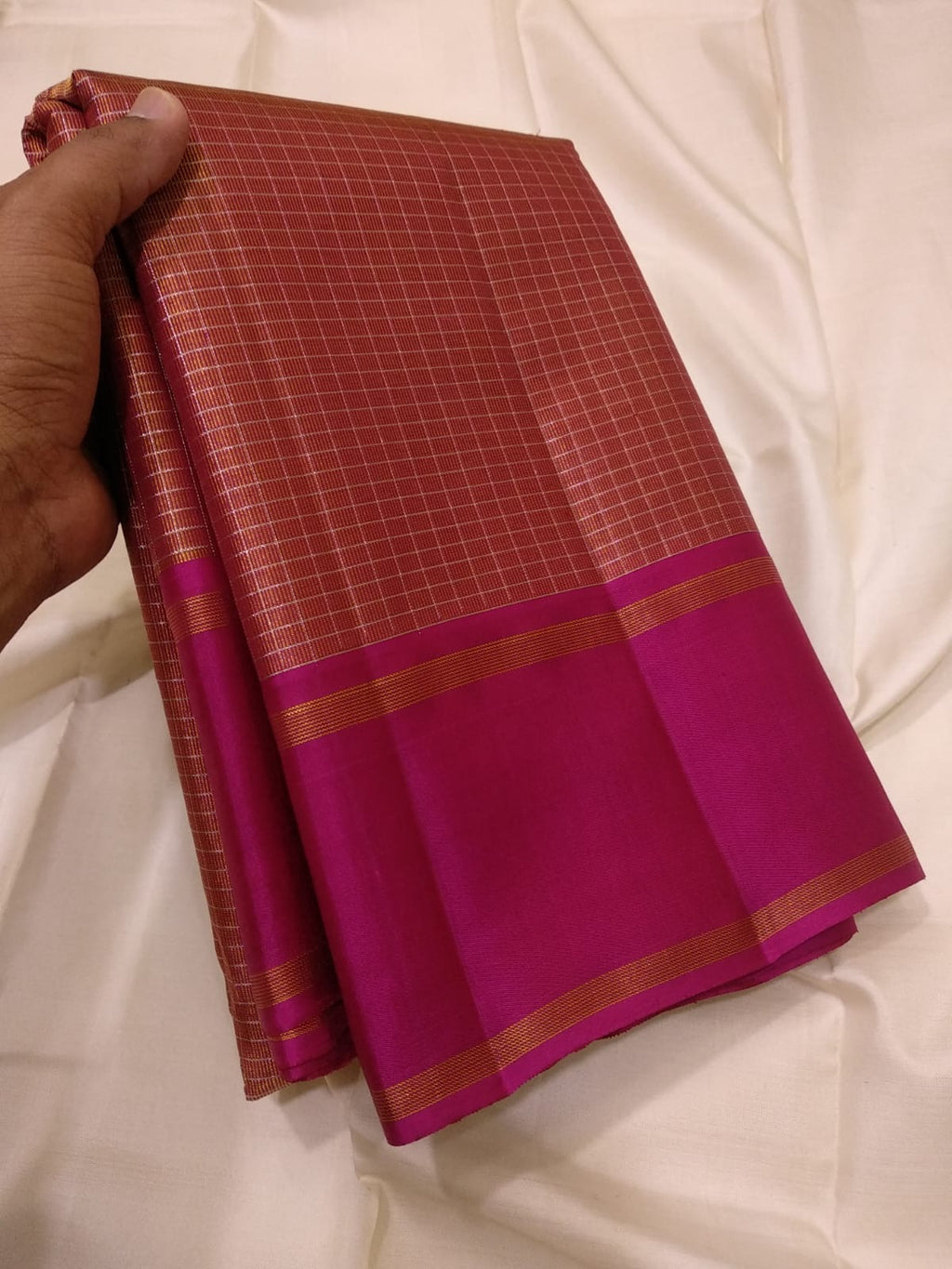 Pure Kanchipuram Handloom Silk Saree