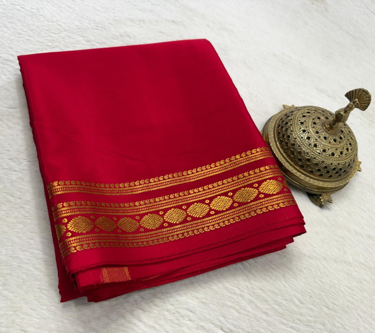 Pure Mysore Silk Saree