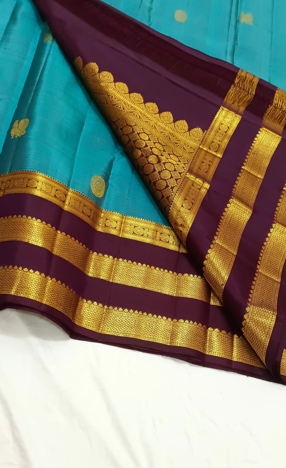 Pure Kanchipuram Handloom Silk Saree