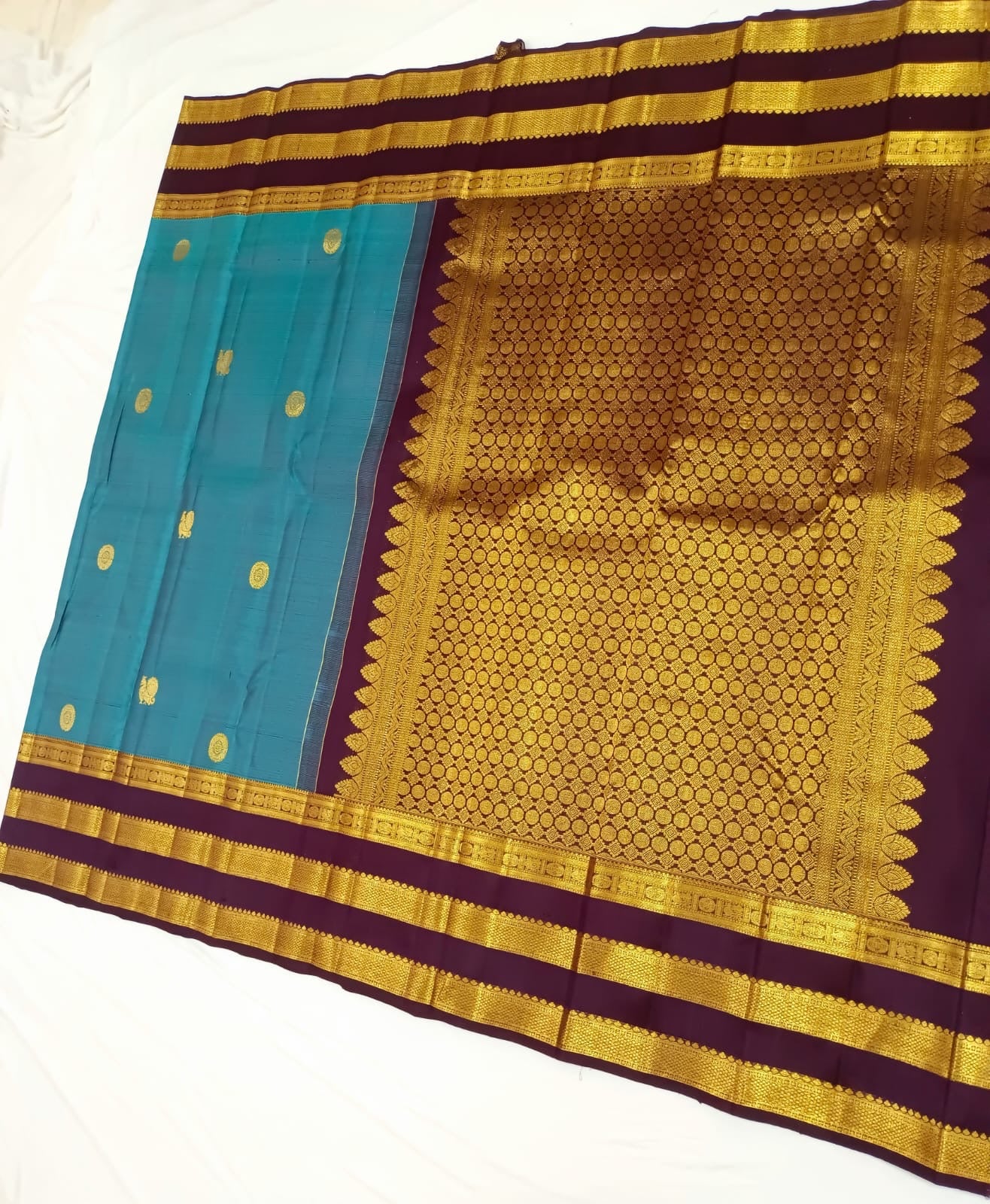 Pure Kanchipuram Handloom Silk Saree