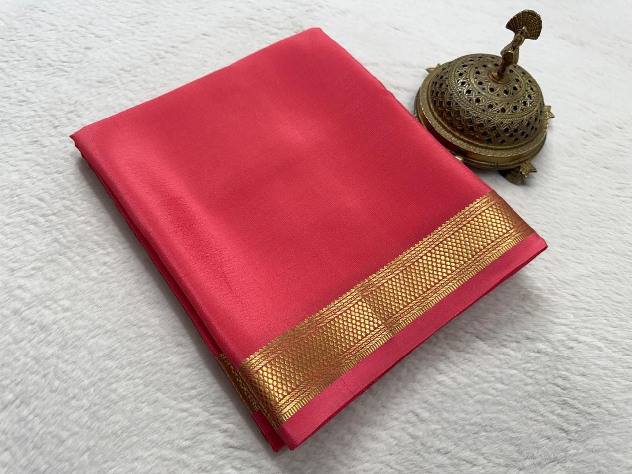 Pure Mysore Silk Saree