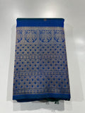 Pure Kanchipuram Handloom Turning Border Silk Saree