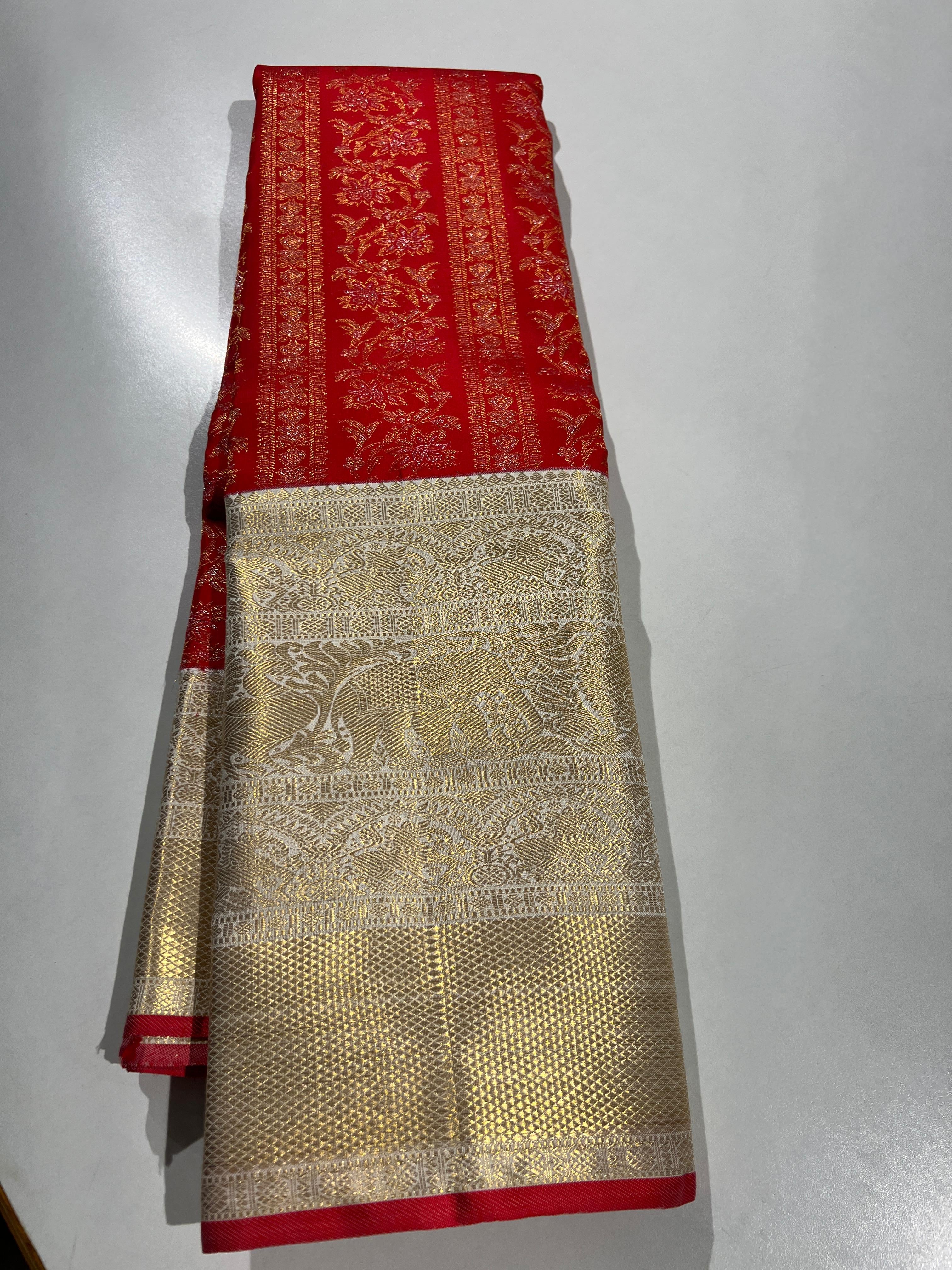 Pure Kanchipuram Handloom Silk Saree