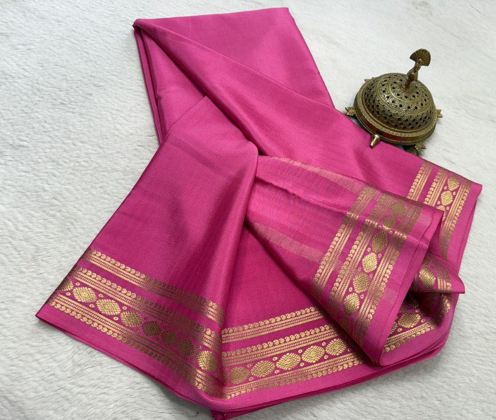 Pure Mysore Silk Saree