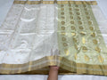 Pure Chanderi Handloom Pattu Silk Saree.