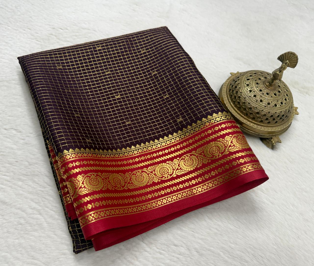 Pure Mysore Silk Saree