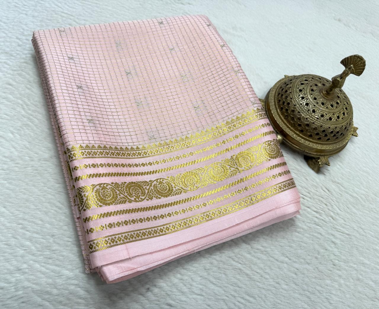 Pure Mysore Silk Saree.