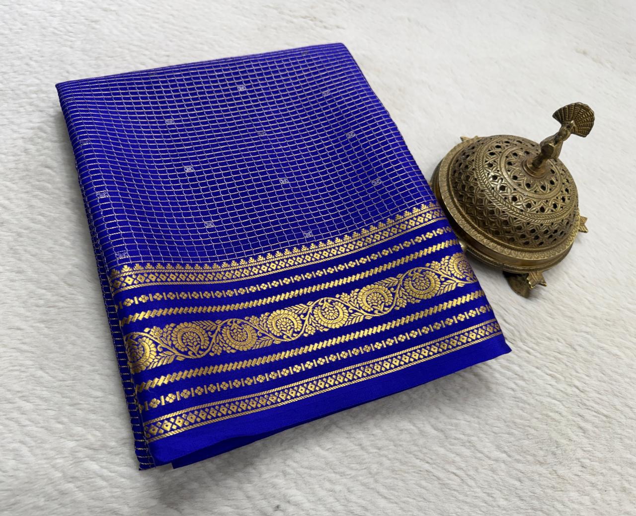 Pure Mysore Silk Saree.